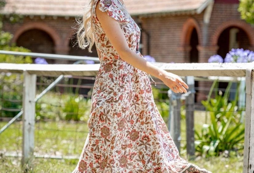 PAISLEY MAXI DRESS