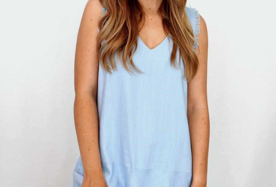 LAYLA DRESS // BABY BLUE