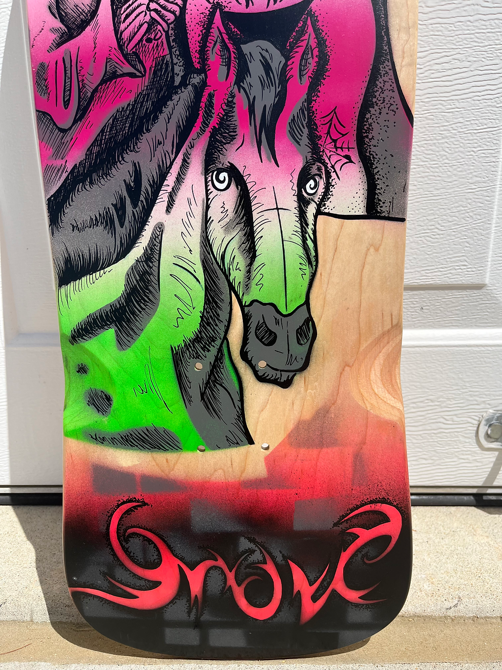 Thumbnail: “All That on Horseback” Hand Painted Deck