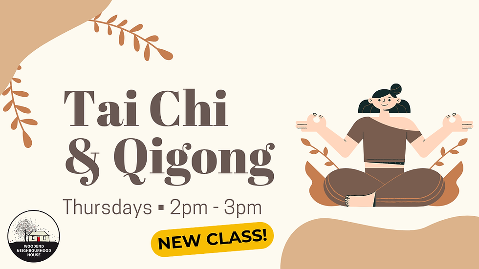 Tai Chi & Qigong - afternoon class (Term 1 2026)