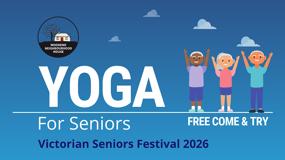 Victorian Seniors Festival: Yoga for Seniors