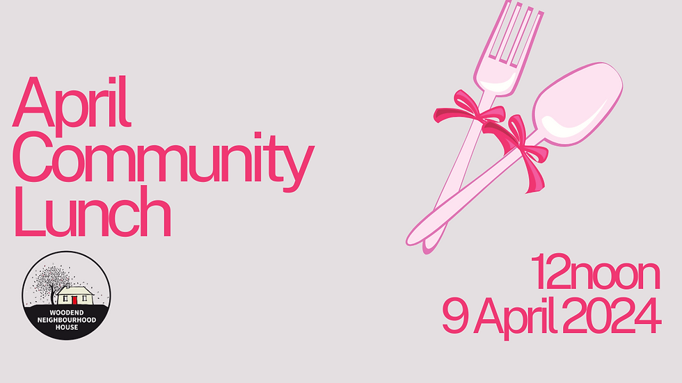 April Community Lunch