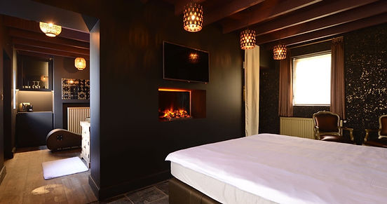 Bed en haard Oosterse kamer