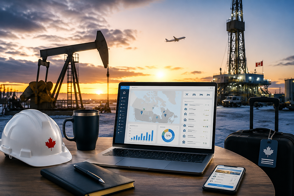energy sector travel management