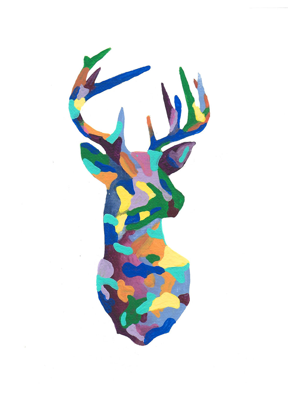 Rainbow deer