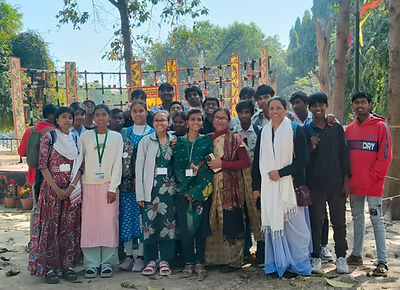 Madhyamik Boys' and Girls' Educational Tour to Shantiniketan