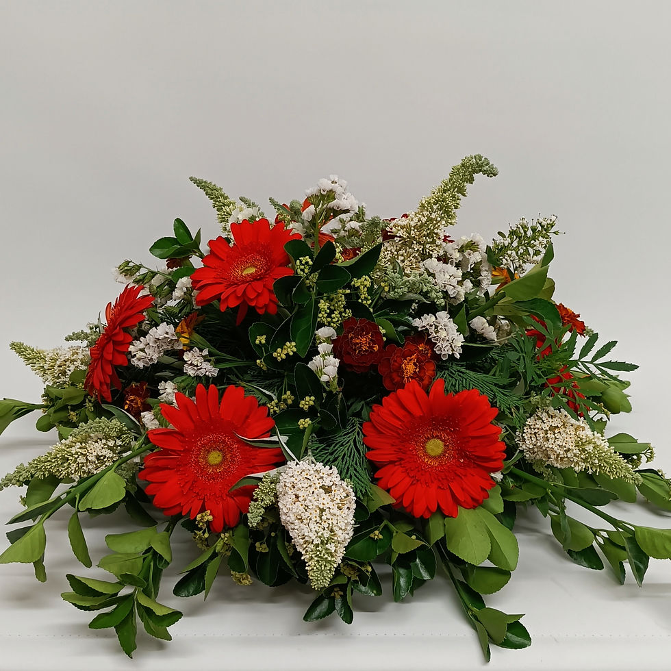 Thumbnail: Funeral Tribute Casket Bowl 45cm D Small