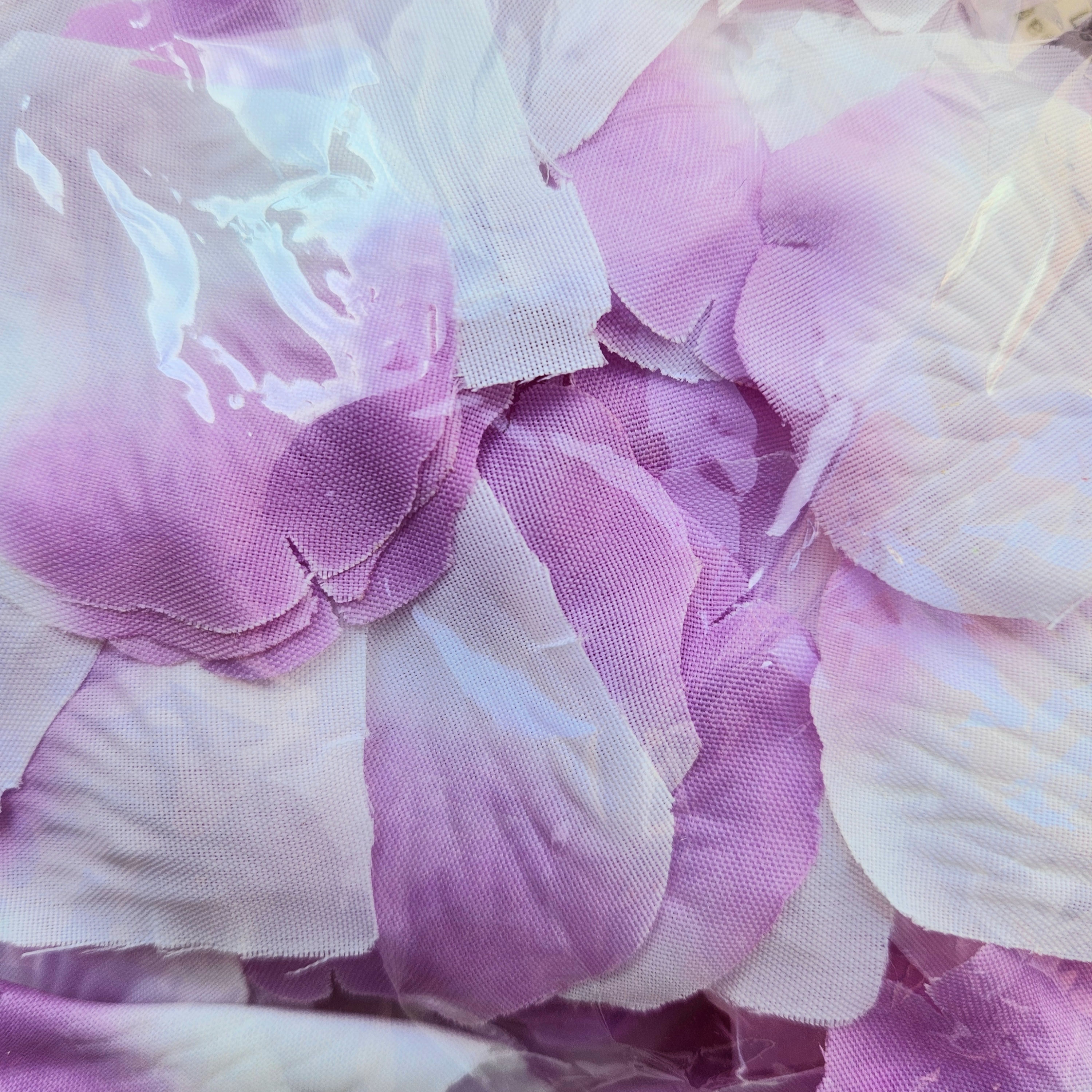 Rose Petals White & Mauve (Artificial)