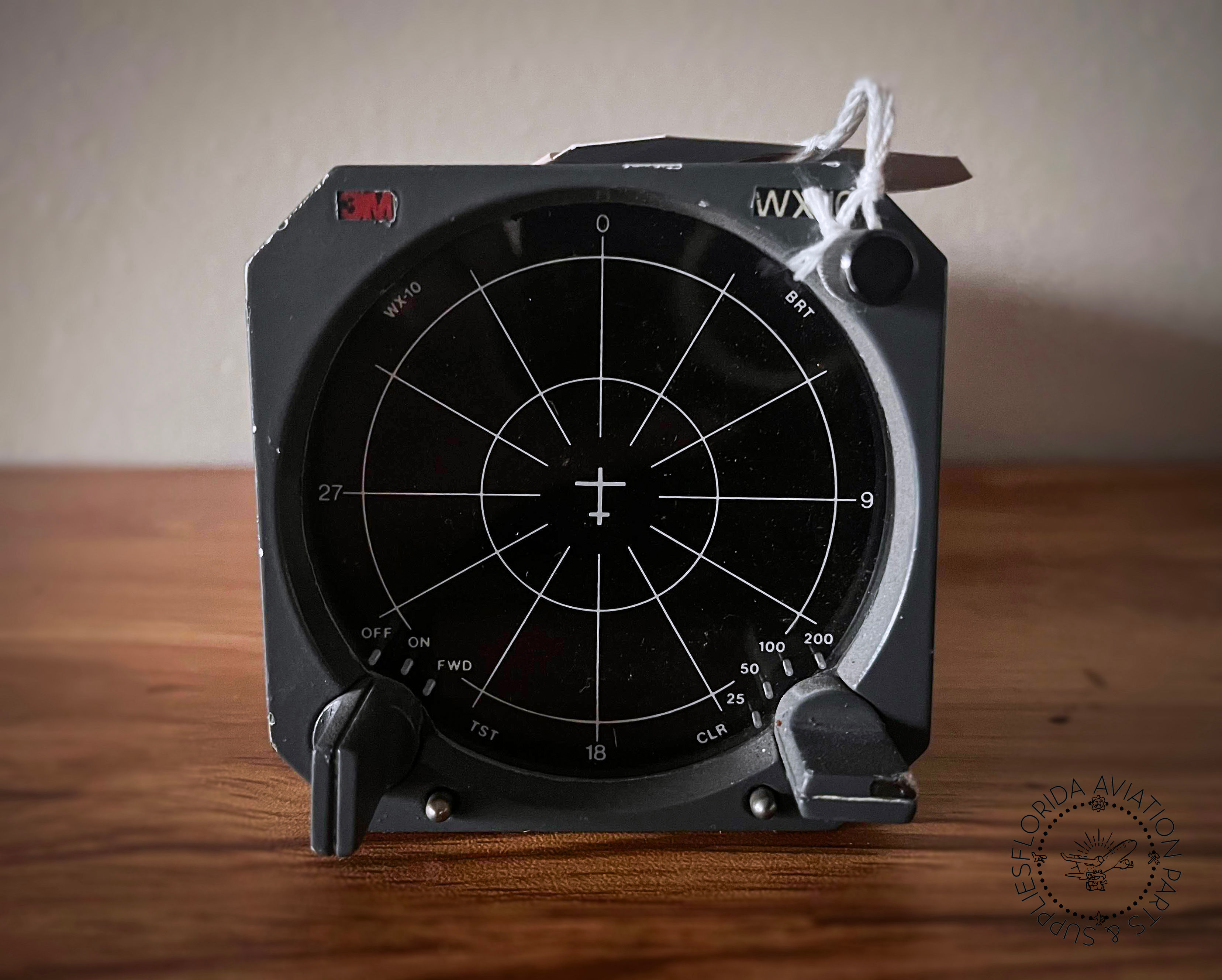 WX-10 STORMSCOPE DISPLAY P/N 78-8041-7673-9 with removal Tag