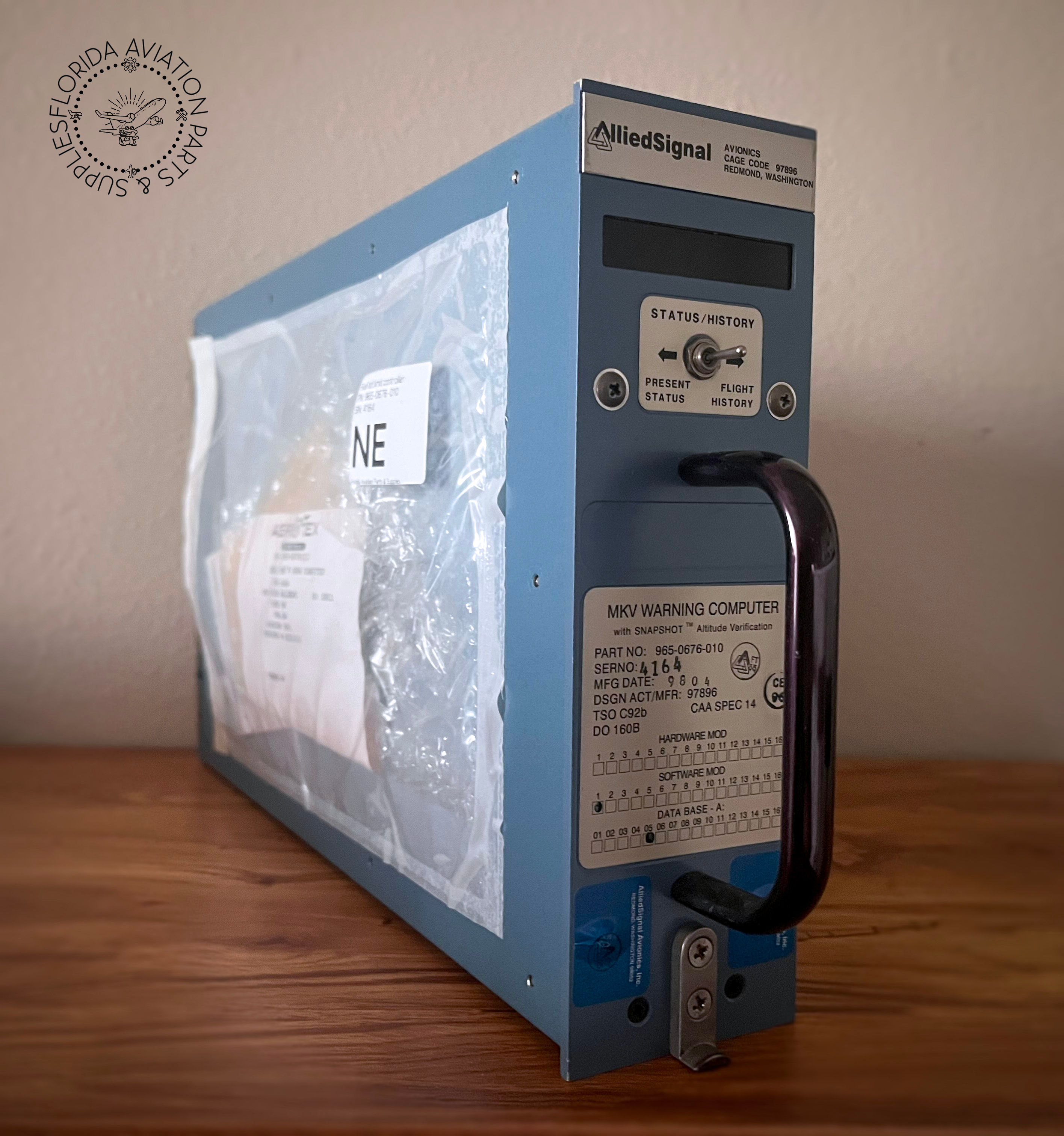 Allied Signal MKV Warning Computer PN: 965-0676-010