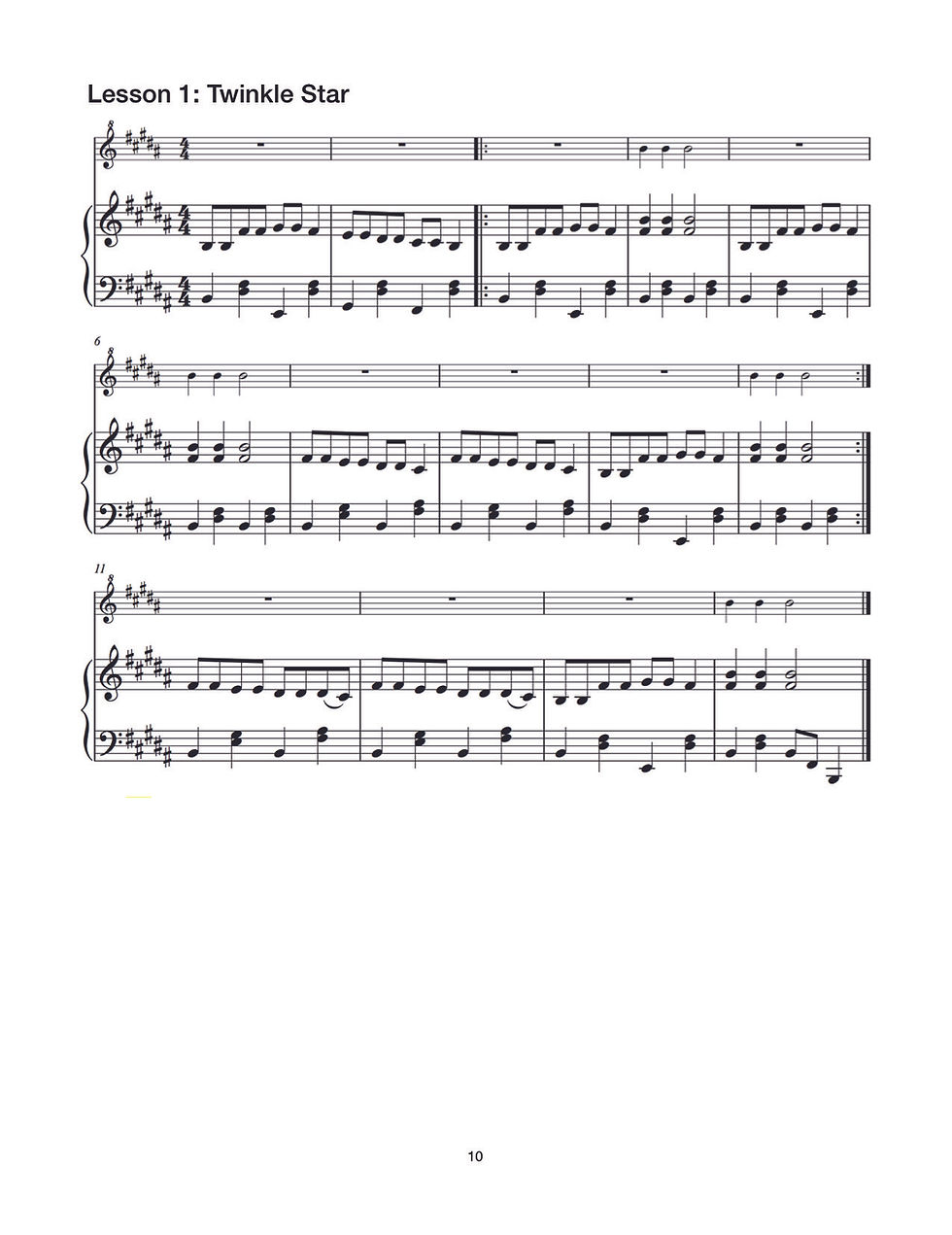 Thumbnail: Best Start Music Lessons Book 1: for Teachers