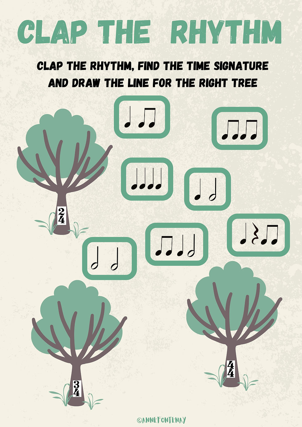 Thumbnail: Rhythm Card BUNDLE: Seasons