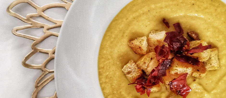 VELLUTATA DI ZUCCA CON SPECK CROCCANTE