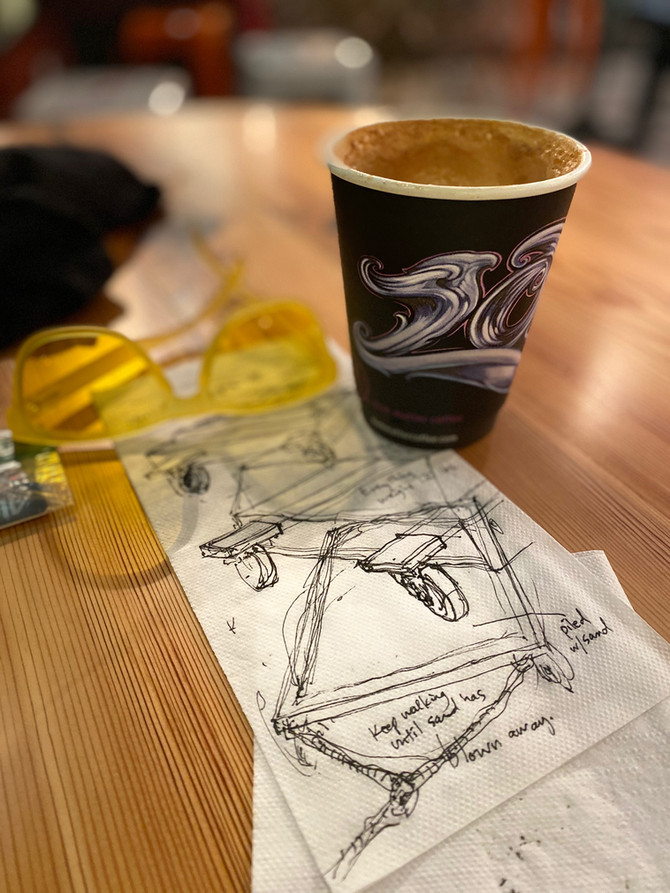 Coffee Run to Dark Matter's new Caravanserai