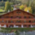 Front of Chalet Rosat building
