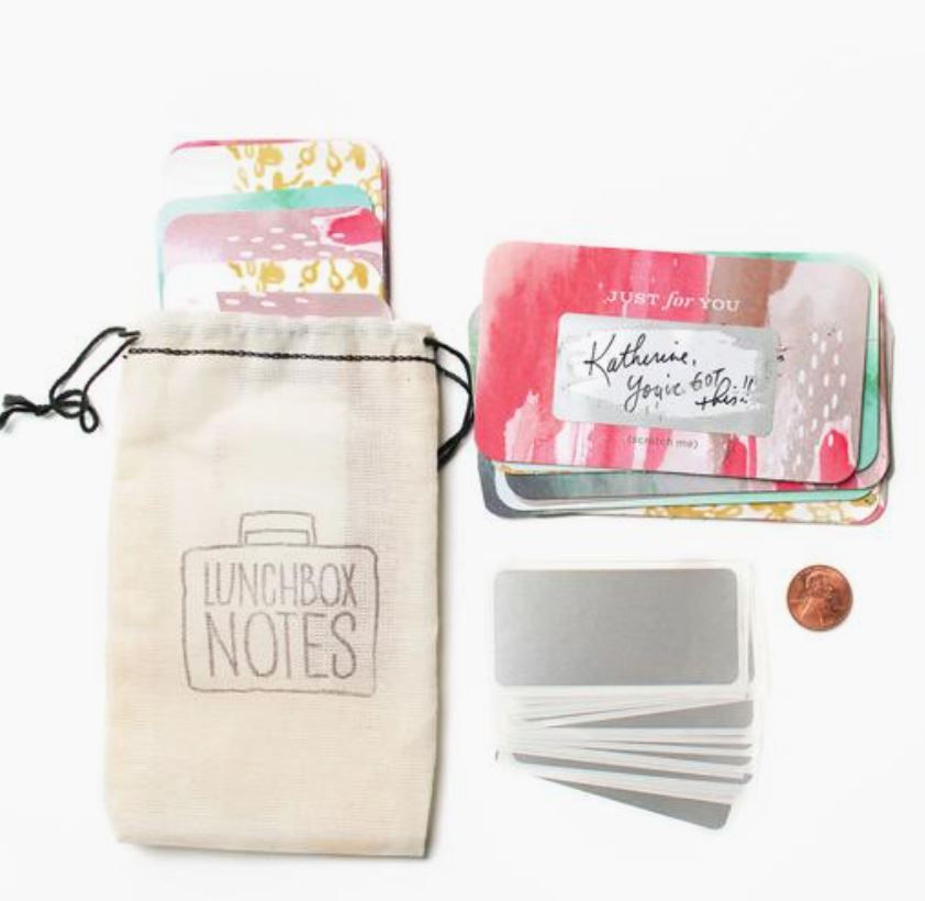 Girly Scratch-Off Lunchbox Notes