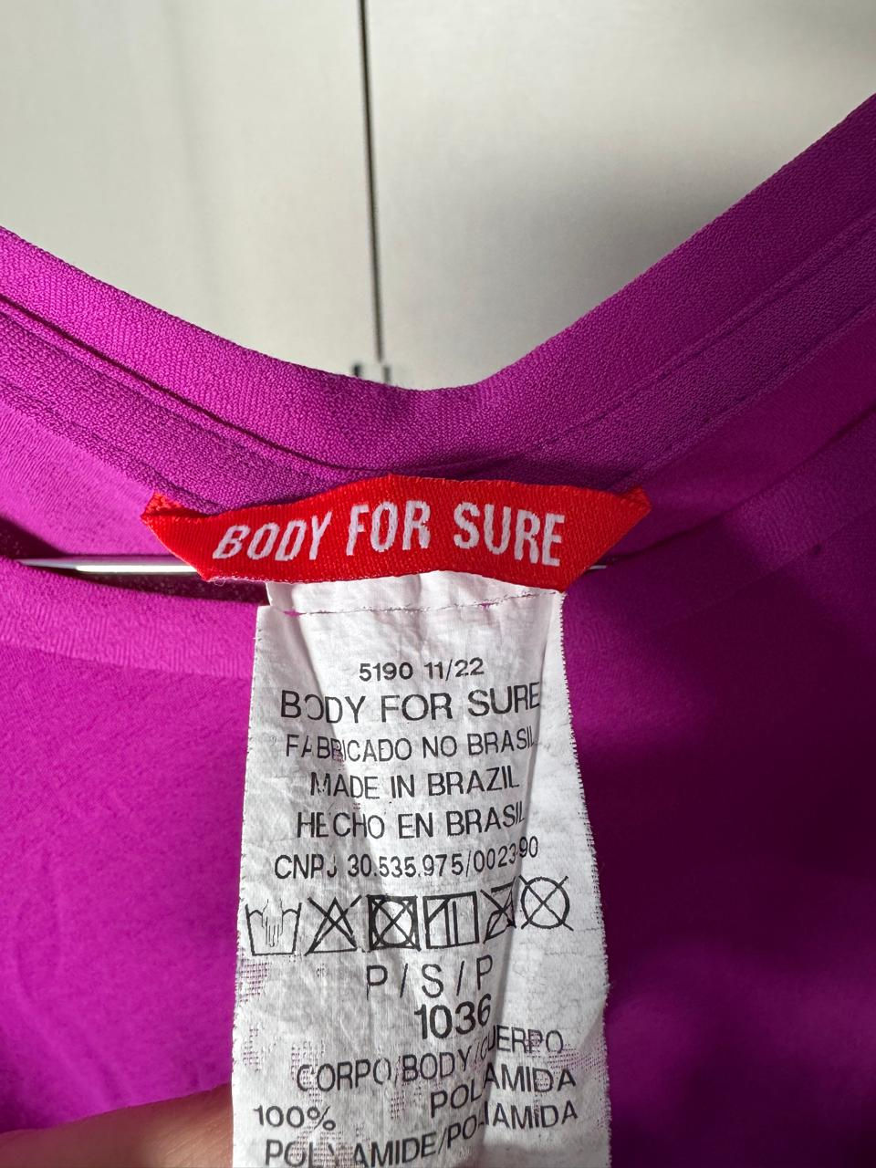 Miniatura: Conjunto body for sure P 