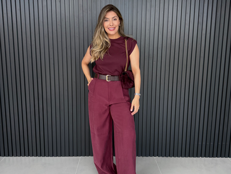 20 de Fev - Conjunto vinho