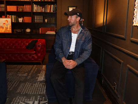 Jaqueta jeans + calça baggy