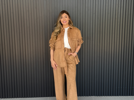 20 de Mar - Conjunto suede