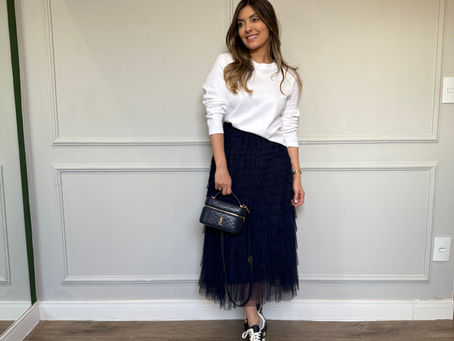 3 de Ago- Arrume-se de domingo 2 saia tule