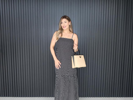 18 de Jan - vestido poa