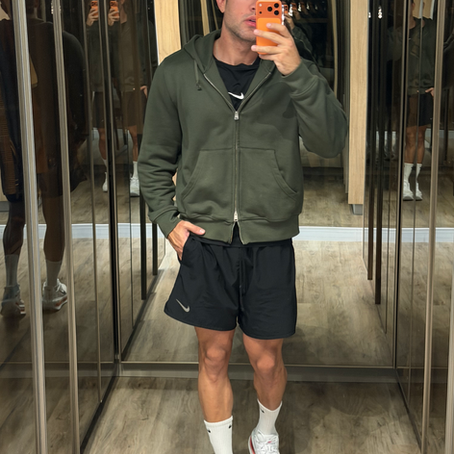 Fitness Moletom verde