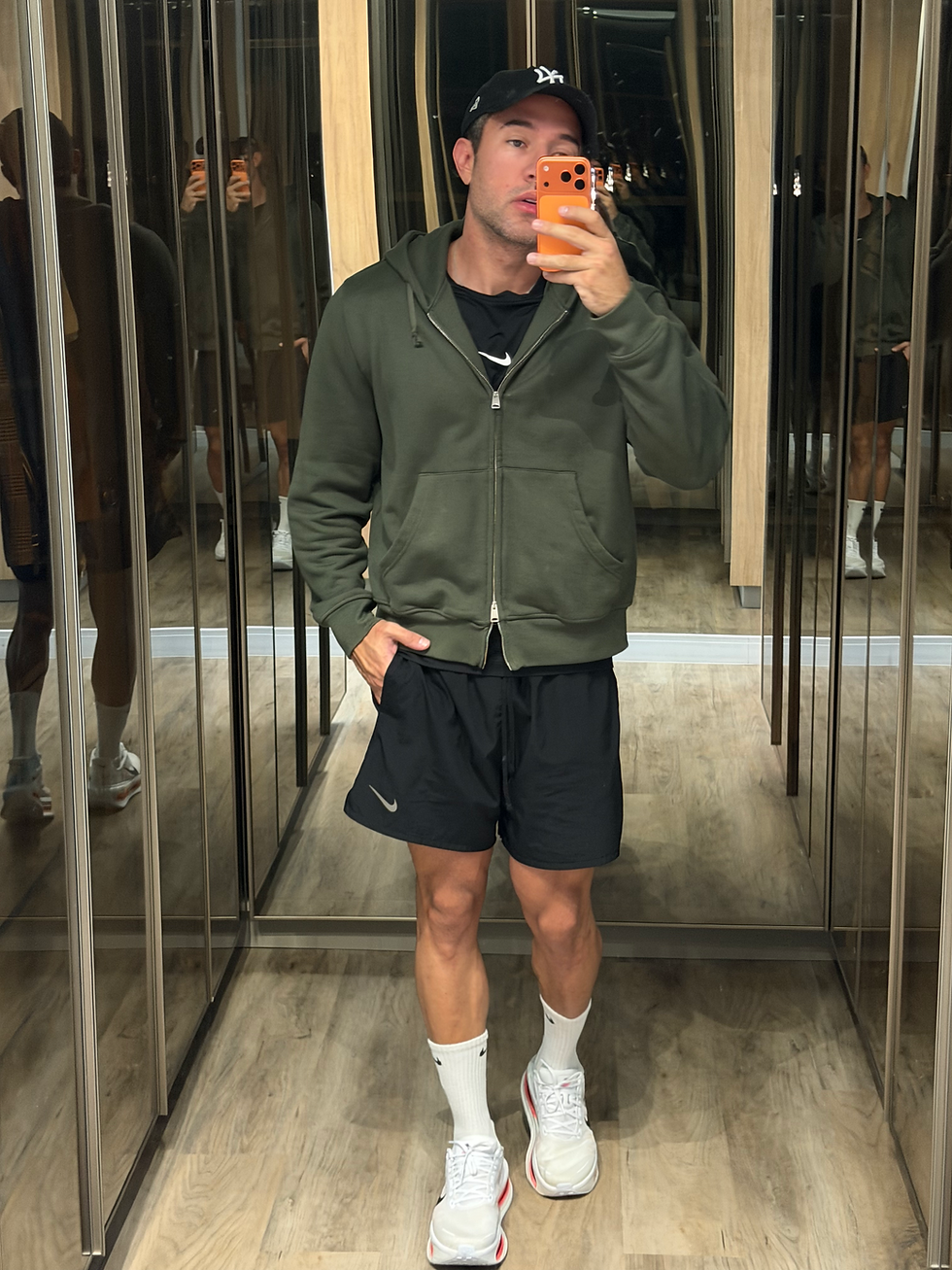 Fitness Moletom verde