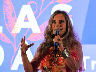 Bruna Lombardi é destaque no 'Delas Day' em Campo Grande