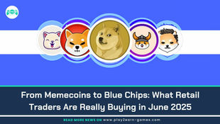 From Memecoins to Blue Chips: What Retail Traders Are Really Buying in June 2025
