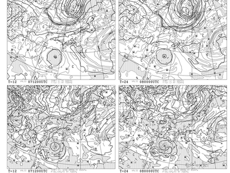 8月8日(土曜日)明日のグランボレ: パラグライダー気象予測と飛行予想