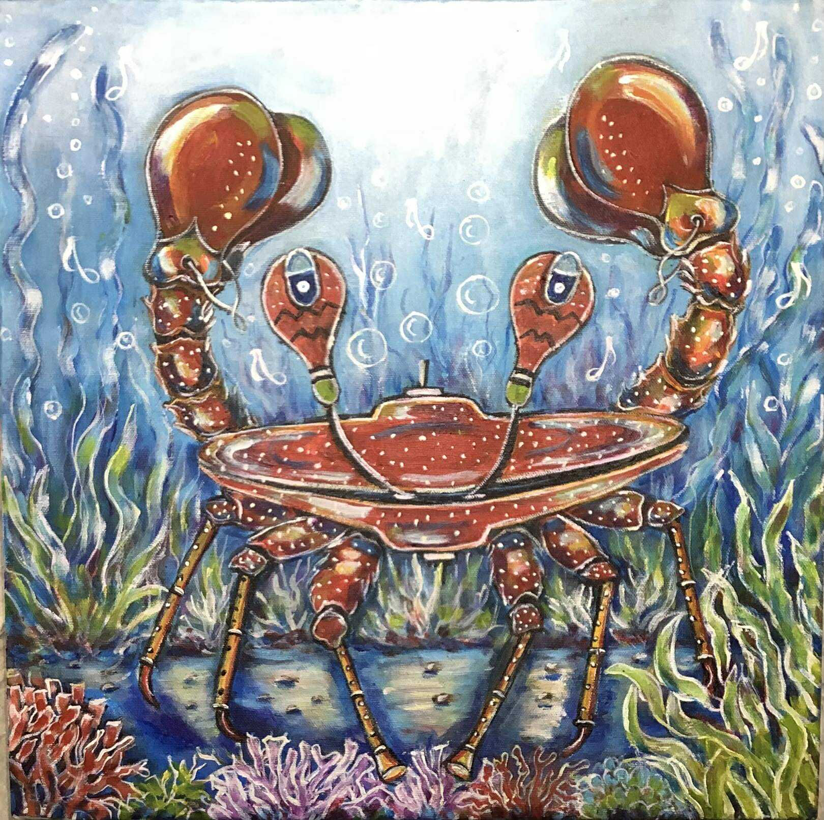 Le crabe-stagnettes