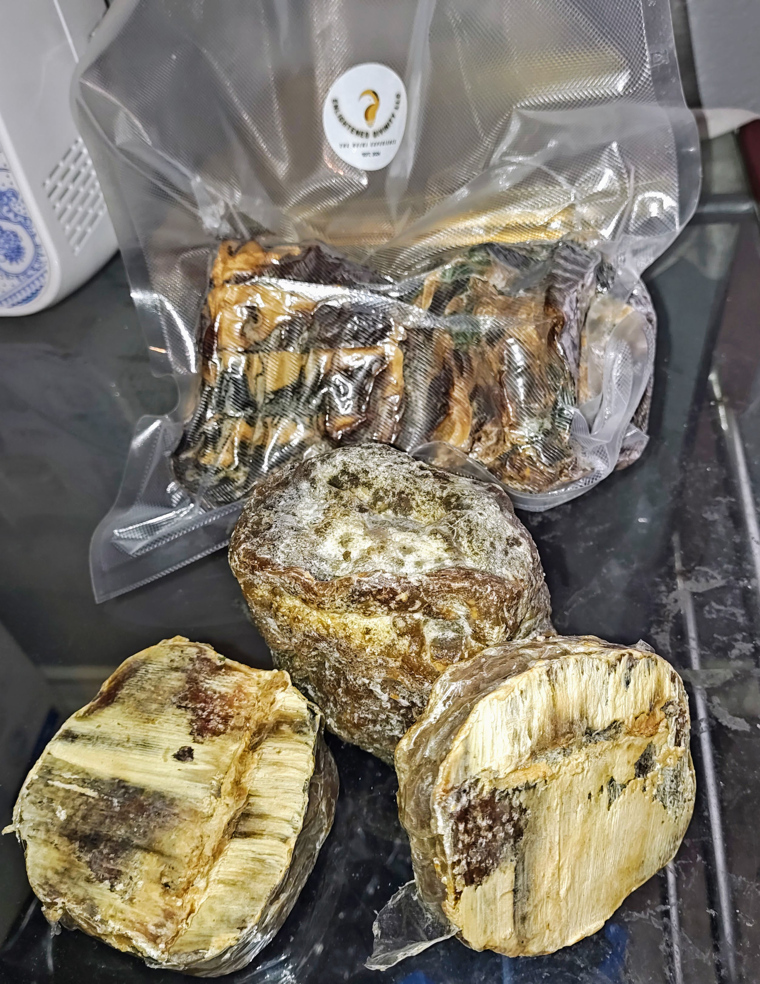 Pure African Black Soap with shea butter