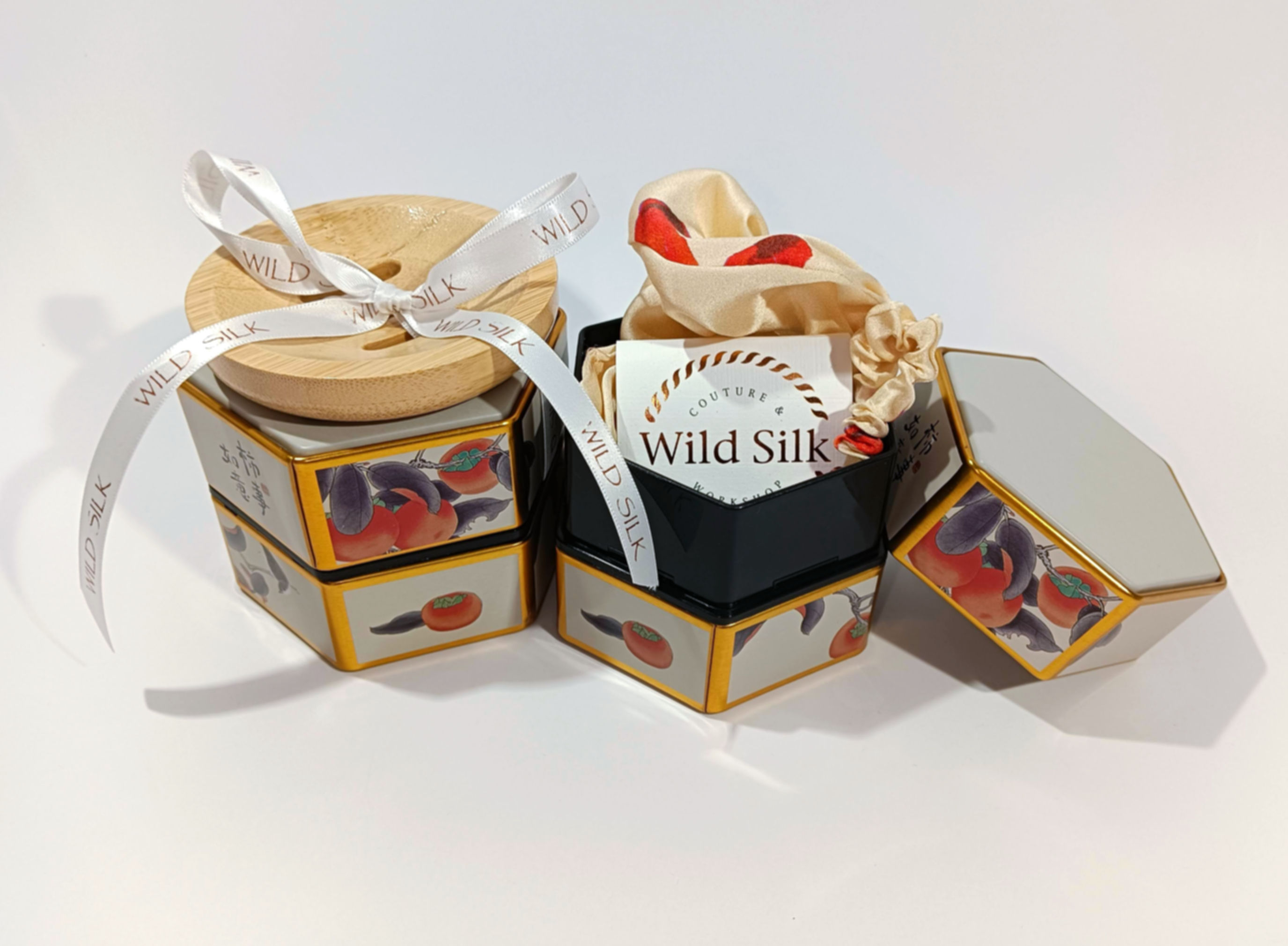 Mulberry Silk Hair Gift Tin