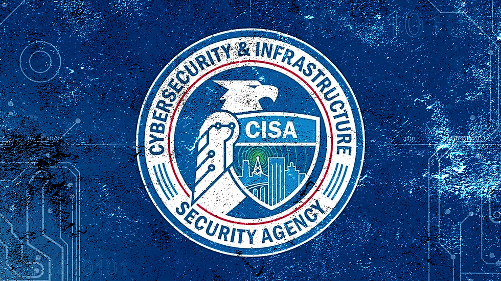 Distressed seal for the Cybersecurity Infrastructure Security Agency aka CISA
