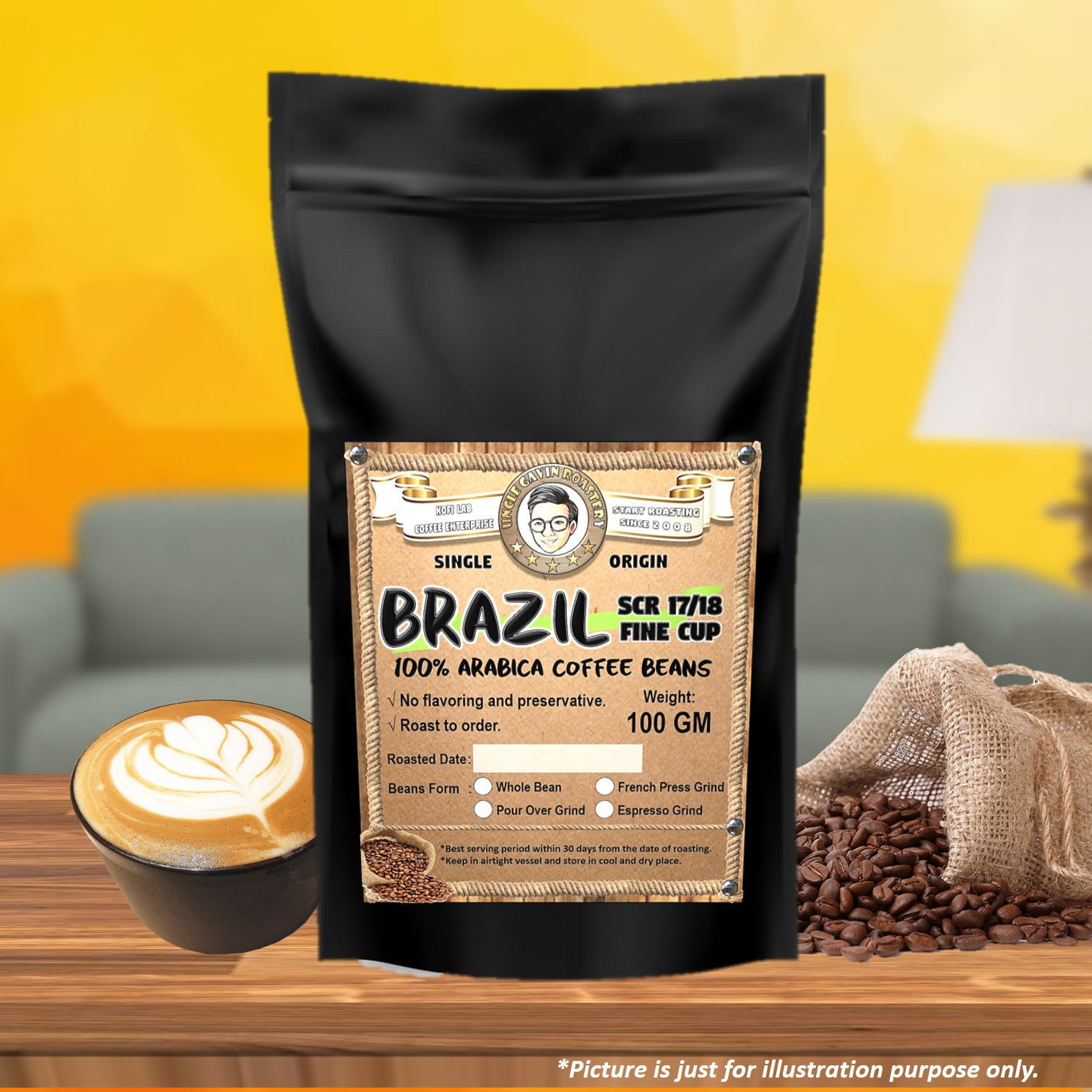 KIMOJEE BLEND | NO.1 House Blend | Medium Dark | Fresh Roasted Coffee Beans