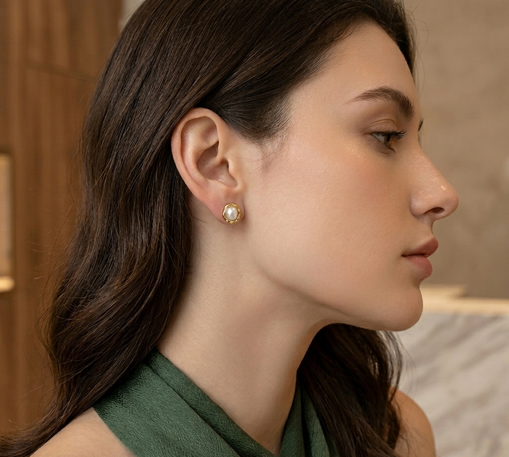 Pearl Glow Studs