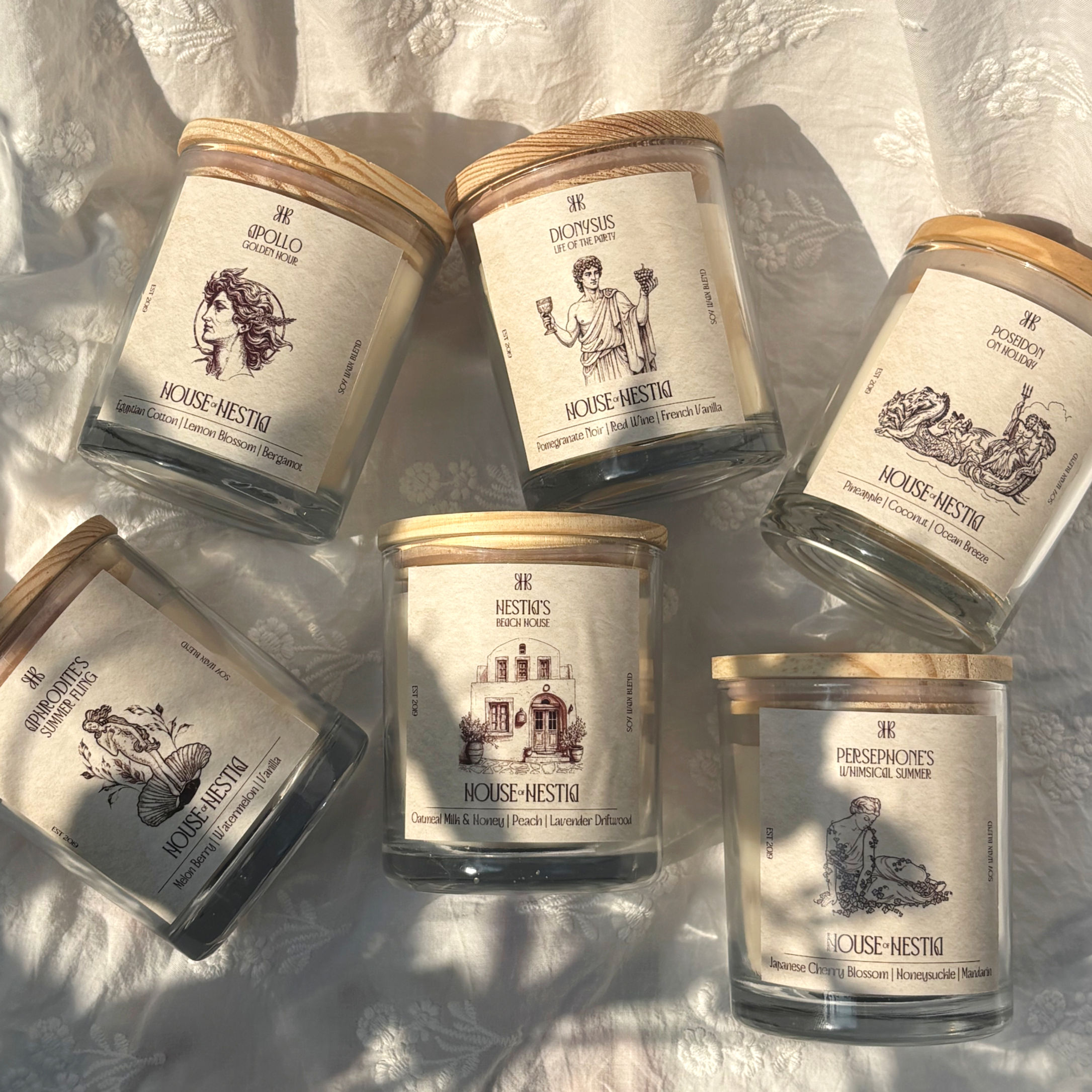 Summer at Hestia’s Candle Bundle