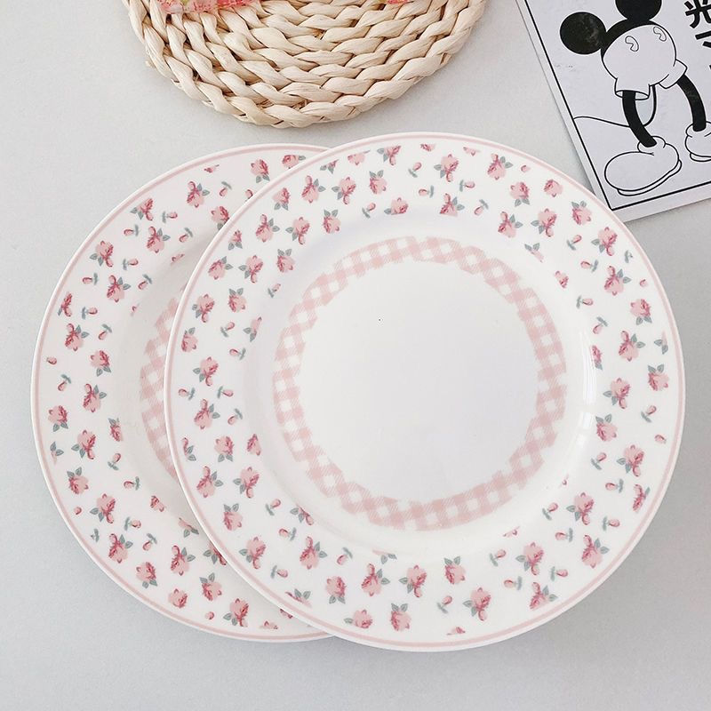 Thumbnail: Floral Gingham Plate