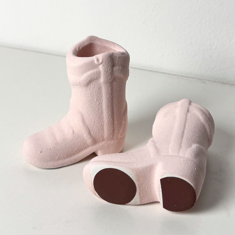 Thumbnail: Cowboy Boots Matchstick Holder