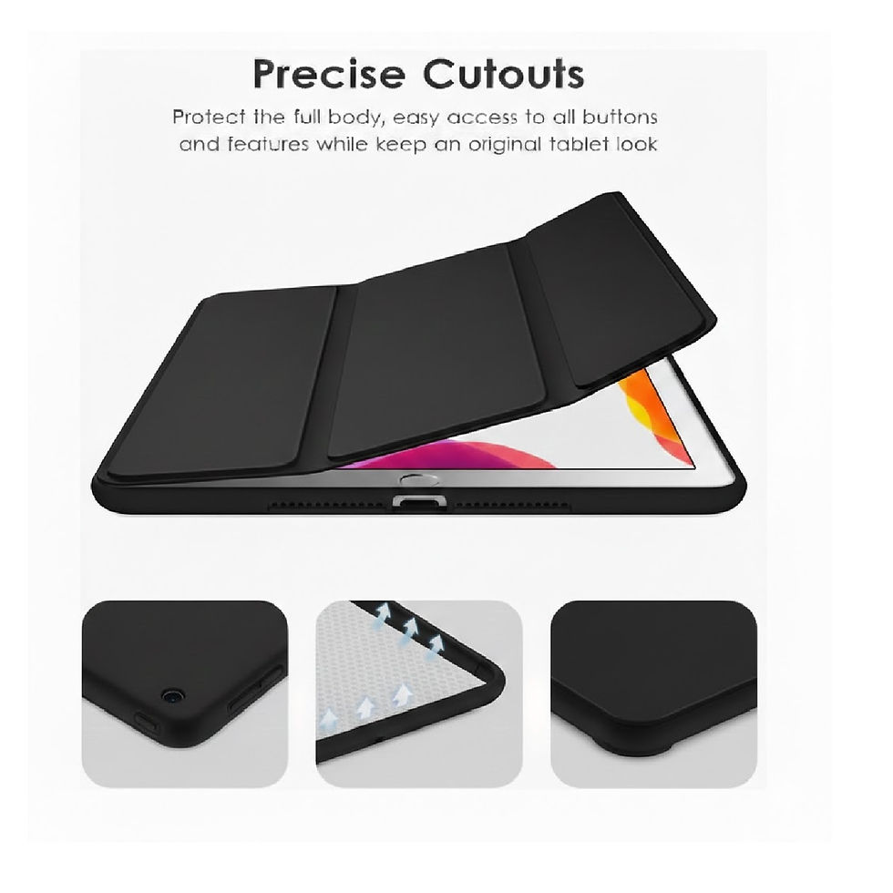 Miniatura: Estuche Protector Smart Cover Magnético Para Ipad 10.2 7a, 8a, 9a Generación