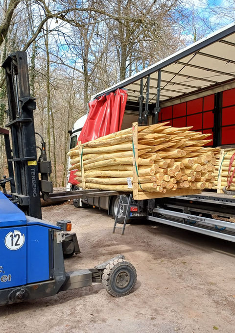 Direkttransport mit Mitnahmestapler in Deutschland