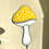 Thumbnail: Mushroom Garden Stake