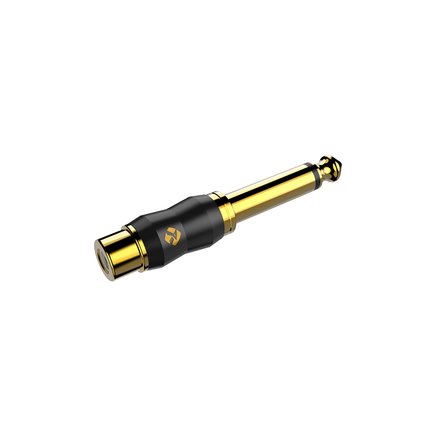 Roxtone RA2JPF 1/4" to RCA adapter High-End