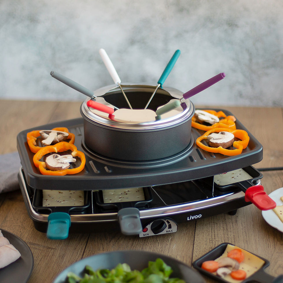 Miniature : Set à raclette, grill et fondue