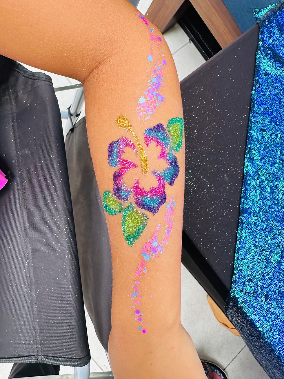 Fun Glitter Tattoo Designs for Teens and Kids
