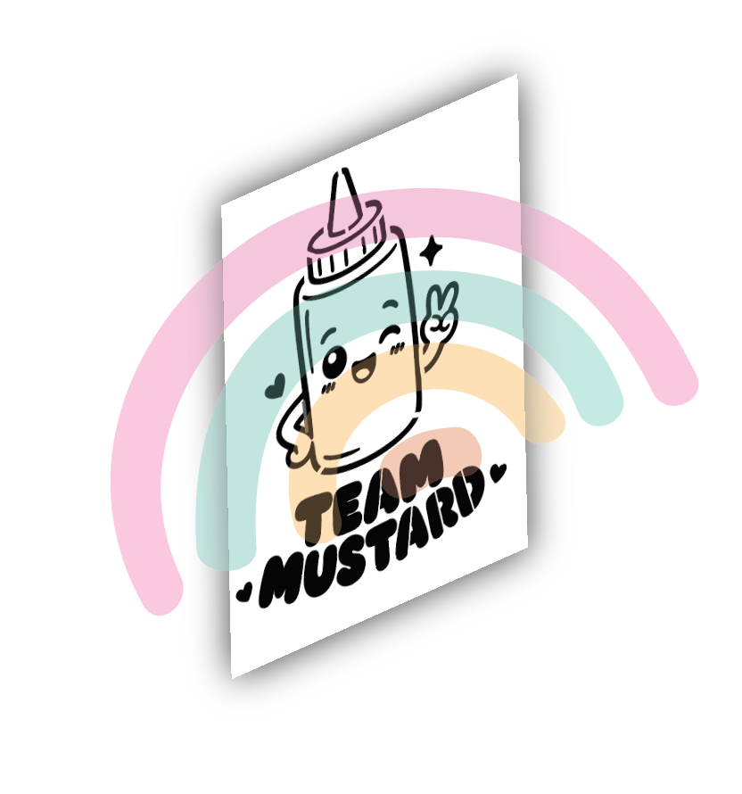 Team Mustard (Cut Your Own Stencil)