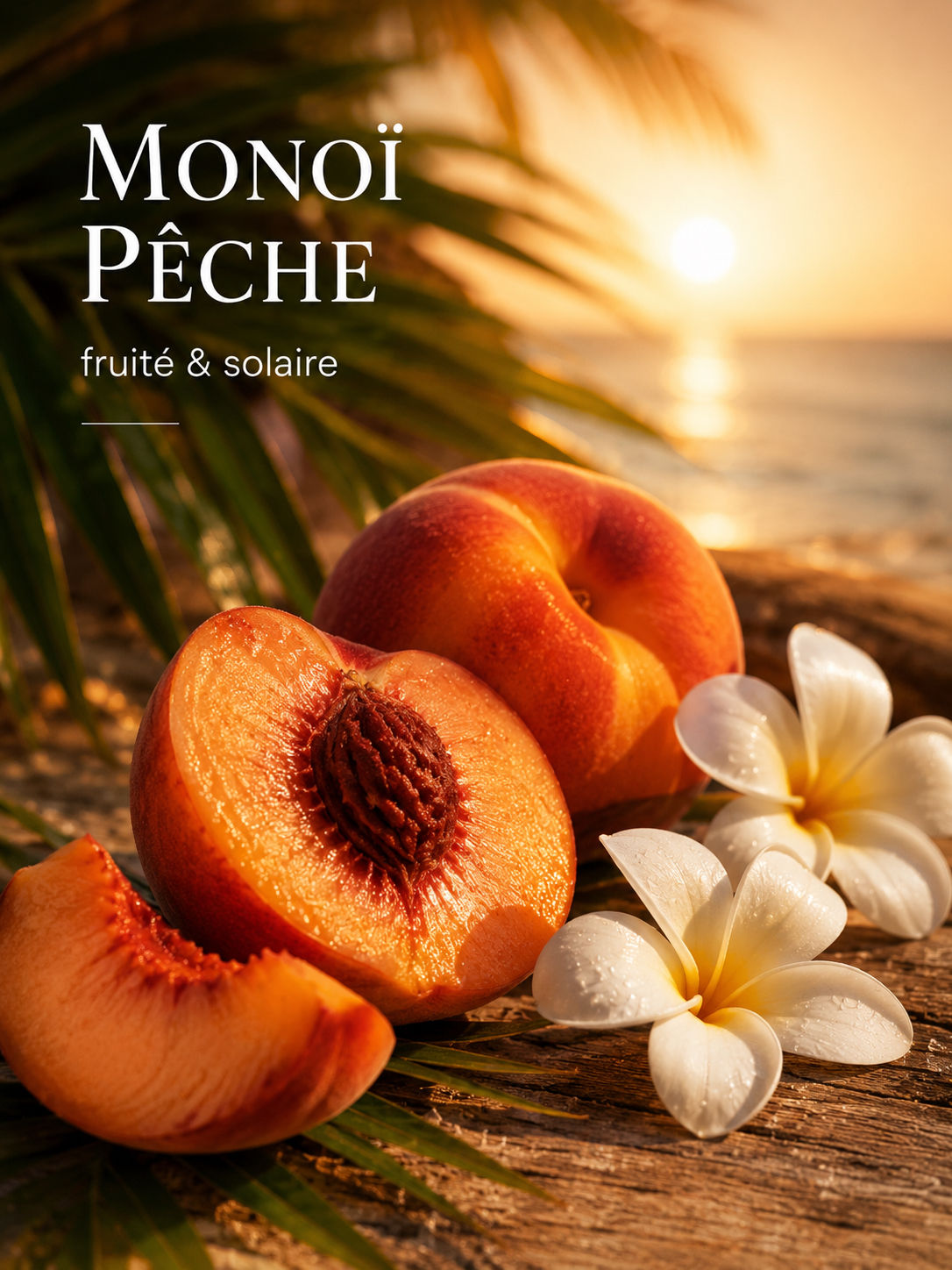 Fondant parfume monoï pêche