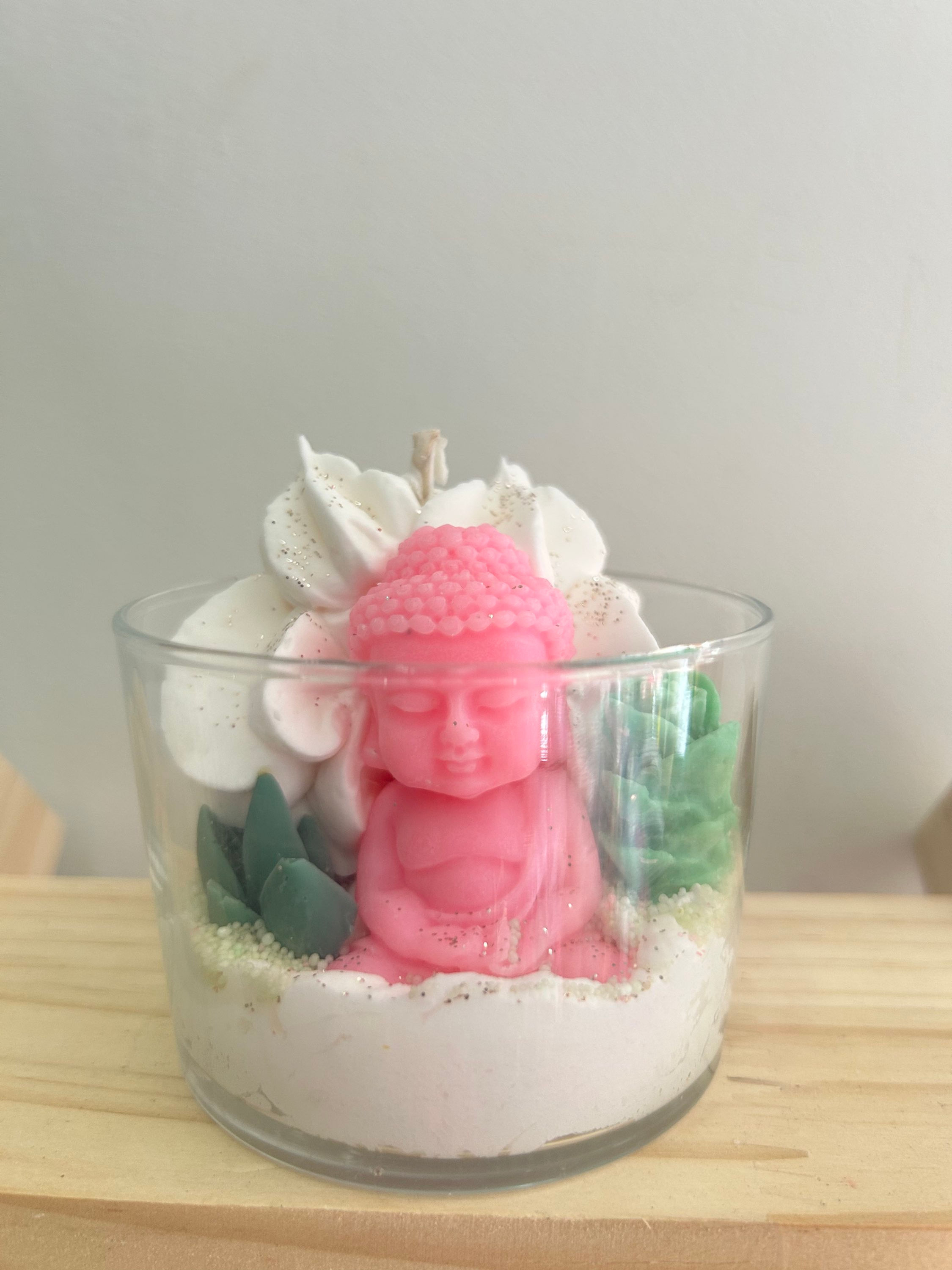 Bougie zen bouddha 4Azalée du Japon