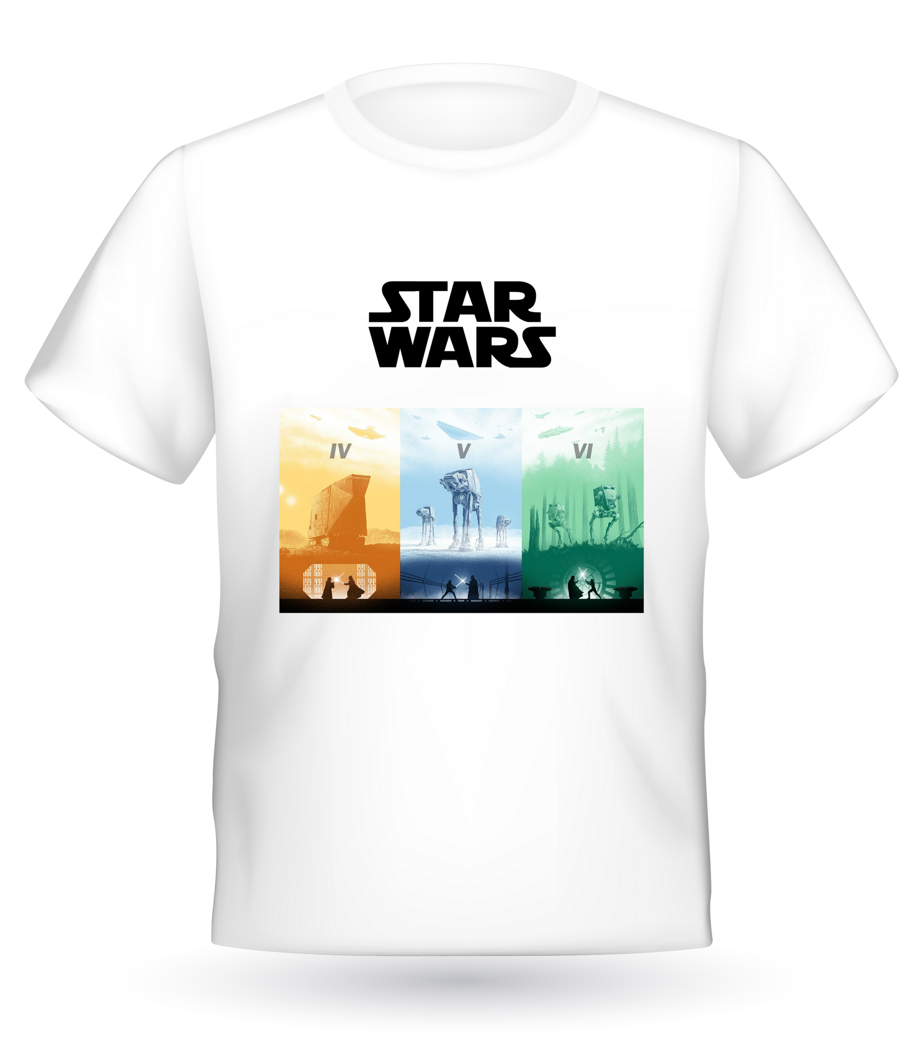 Polo Cultura Star Wars - Episodios 4, 5 y 6 II M/C